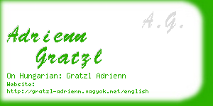 adrienn gratzl business card